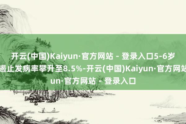 开云(中国)Kaiyun·官方网站 - 登录入口5-6岁发育性谈话遏止发病率攀升至8.5%-开云(中国)Kaiyun·官方网站 - 登录入口